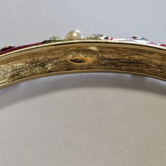 Vintage Beautiful KJL Cuff Bracelet - Picture 5 of 5